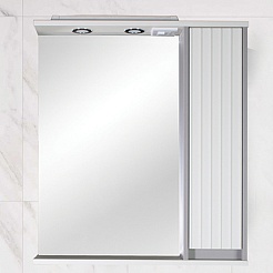 ASB-Mebel Зеркальный шкаф Мирано 65 R слоновая кость – фотография-3