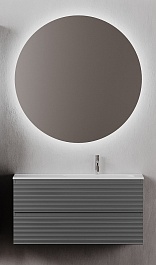 Sancos Мебель для ванной Folk 100 R grey soft – фотография-1