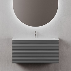 Sancos Тумба под раковину Folk 100 grey soft – фотография-2