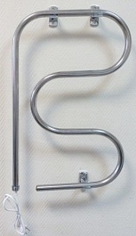 Domoterm Полотенцесушитель Е-образный DMT 104-25 44х70 L – фотография-3