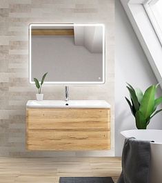 BelBagno Тумба с раковиной ALBANO 800 Rovere Rustico – фотография-3