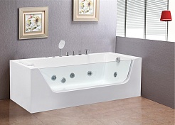 WeltWasser Акриловая ванна WW HB Gotleuba 170x80 WT с гидромассажем – фотография-2