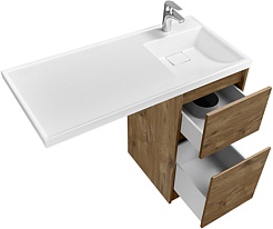 Акватон Тумба под раковину Лондри 40 дуб рустикальный – фотография-7