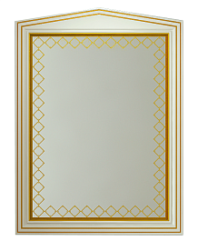 Misty Мебель для ванной Ницца 70 белая патина – фотография-5