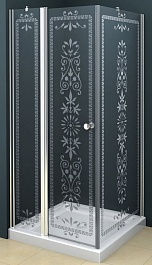 Cezares Душевой уголок ROYAL PALACE-A-A-12-90-CP-Cr – фотография-1