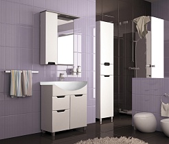 Mixline Тумба с раковиной Прометей 65 белая – фотография-10