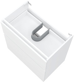 Teymi Тумба под раковину Laina 75 белая матовая – фотография-4