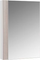 Акватон Зеркальный шкаф Кантри 55 белый/дуб верона