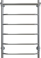 Aringa Полотенцесушитель электрический Киото 80x50 AR03001CH с полкой хром