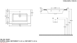 Allen Brau Мебельная раковина Fantasy 72 4.11011.20 белый глянец – фотография-6