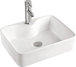 SantiLine Раковина накладная 48 SL-1011 белая – фотография-1