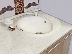 Ewigstein Мойка кухонная Rund 45F крем – фотография-4