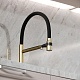 Sancos Смеситель для кухни Garda SC4009BG брашированное золото PVD покрытие – картинка-10