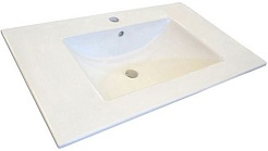 Comforty Мебель для ванной Женева 75 подвесная дуб белый – фотография-6