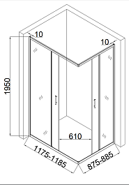 Taliente Душевой уголок 120/90 TA-09120-1CB – фотография-3