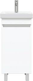Onika Тумба с раковиной Милтон 40 R белая – фотография-2