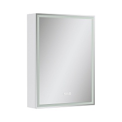 Equil Зеркальный шкаф Corner 60 R белый – фотография-2