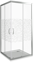 Good Door Душевой уголок INFINITY CR- 80-W-CH – фотография-1