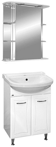 Misty Мебель для ванной Классик Магнолия 55 R прямая – фото-1