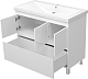 Misty Тумба с раковиной Алиса 100, 1 ящик, напольная – фотография-12