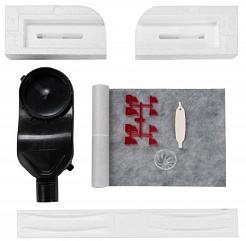 BERGES Wasserhaus Душевой лоток C1 Norma 800 095139 черный матовый – фотография-4