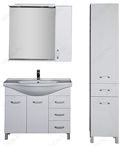 Aquanet Мебель для ванной "Глория 100" (179492) – картинка-3