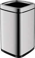 WeltWasser Ведро для мусора WW Noland MT 9L сталь матовая