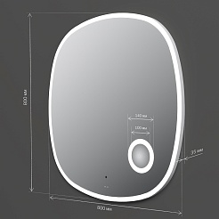 Am.Pm Мебель для ванной Func 80 подвесная темное дерево – фотография-18
