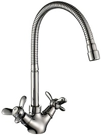 Rossinka Смеситель Q02-75 для кухни, с гибким изливом – фотография-1