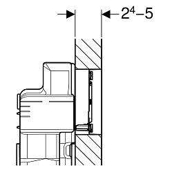 Geberit Кнопка смыва Sigma 60 115.640.SJ.1 черная – фотография-3