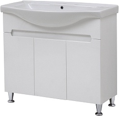 Ceruttispa Мебель для ванной Ломбардия 85 с зеркальным шкафчиком – фотография-2