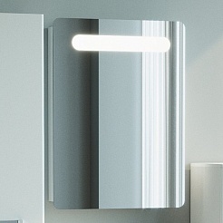 Mixline Зеркало-шкаф Стив 60 L белый – фотография-3