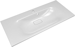 Style Line Тумба с раковиной Остин 100 подвесная тауп темный – фотография-7