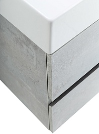 BelBagno Тумба с раковиной Molveno-46 80 подвесная beton – фотография-6