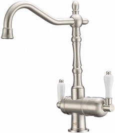 Zorg Смеситель для кухни "Clean Water ZR 326 YF" Nickel – фотография-1