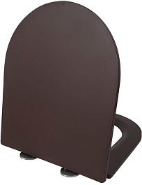 Esbano Сиденье для унитаза Azalea/Clavel кофе матовое – фотография-1