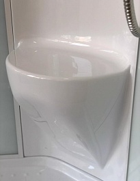 Royal Bath Душевая кабина 120/80 HP RB 8120HP6-WT-R с низким поддоном – фотография-7