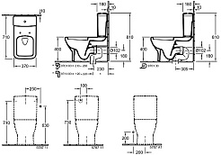 Villeroy & Boch Унитаз-компакт "Architectura" 5687 10 01 – фотография-4