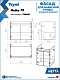 Teymi Фасад для тумбы Netta 75 белый – картинка-10