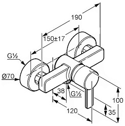 Kludi Смеситель "Zenta 388709175" – фотография-2