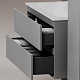 Sancos Мебель для ванной Folk 100 L grey soft – картинка-21