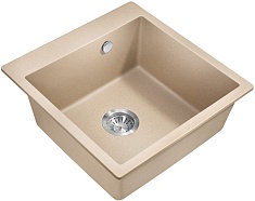 Milacio Мойка кухонная Murcia 51 Cuarzo бежевая