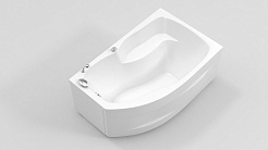 BellSan Акриловая ванна Сати 150x96 L с гидромассажем – фотография-2