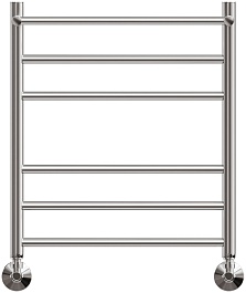 Point Полотенцесушитель водяной П5 500x600 PN10156P с полкой хром – фотография-2