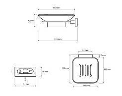 Bemeta Мыльница Niki 153108022 – фотография-2