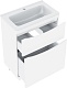 Vivon Тумба с раковиной Ostin 60 напольная белая матовая – фотография-29
