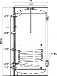 Royal Thermo Водонагреватель накопительный Aquatec Inox RTWX 150 – фотография-2