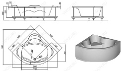 Kolpa San  Акриловая ванна Loco BASIS – фотография-3
