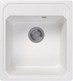 Dr. Gans Мойка кухонная Кардинал 450 белая – фотография-1