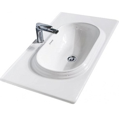 BelBagno Тумба с раковиной Onda-M 80 подвесная Bianco Lucido – фотография-7